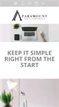 Mobile Screenshot of paramountassetscorp.com